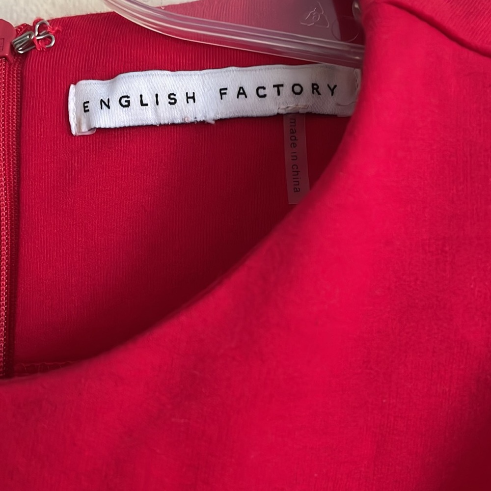 English factory mini dress - Picture 2 of 2
